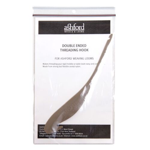 Ashford Double Ended Reed and Heddle Hook - Packaged 1pc