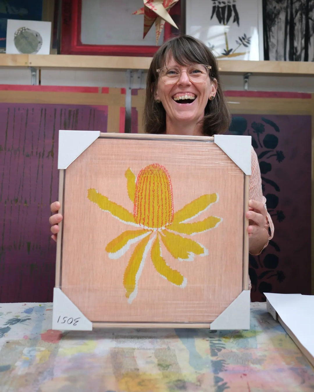 Screen Printing with Simone Deckers from Femke Textiles