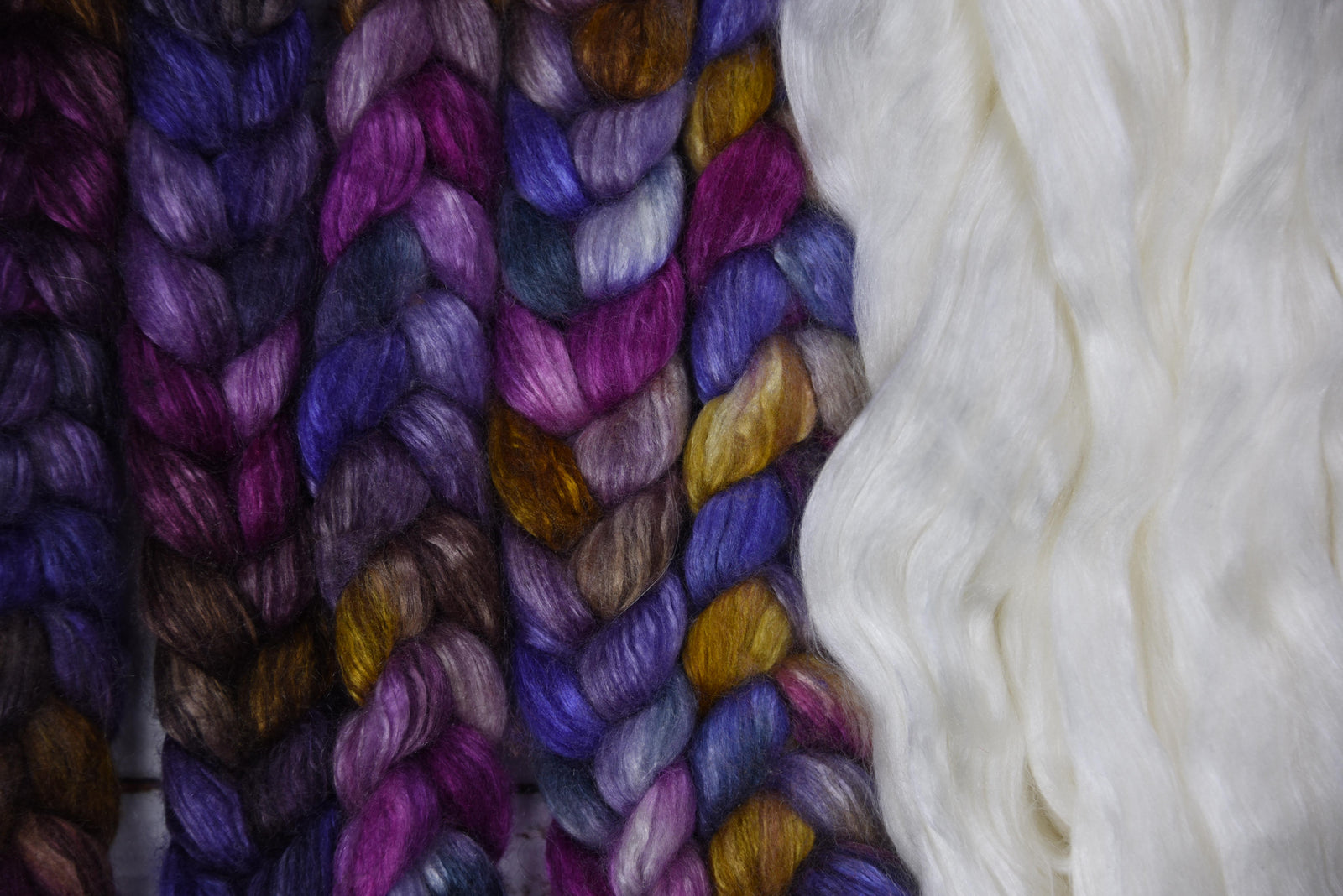 Wool Silk Blend Fibre