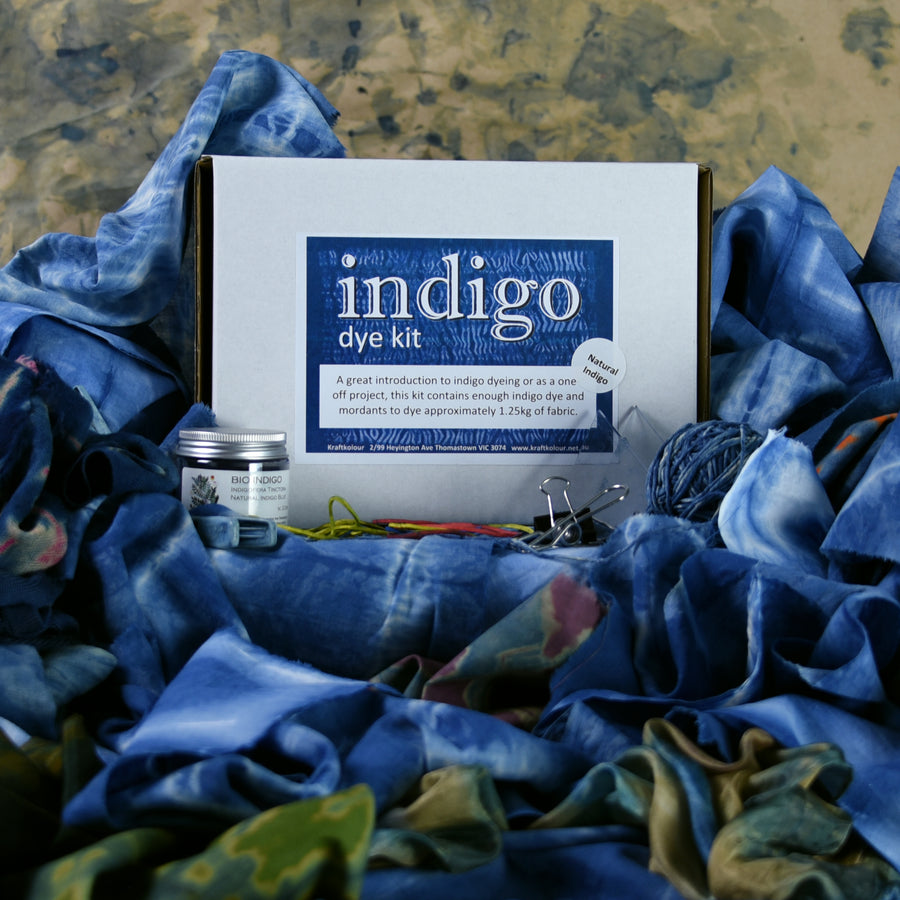 Indigo Dyes – KRAFTKOLOUR | Natural Textile Dye Supplies