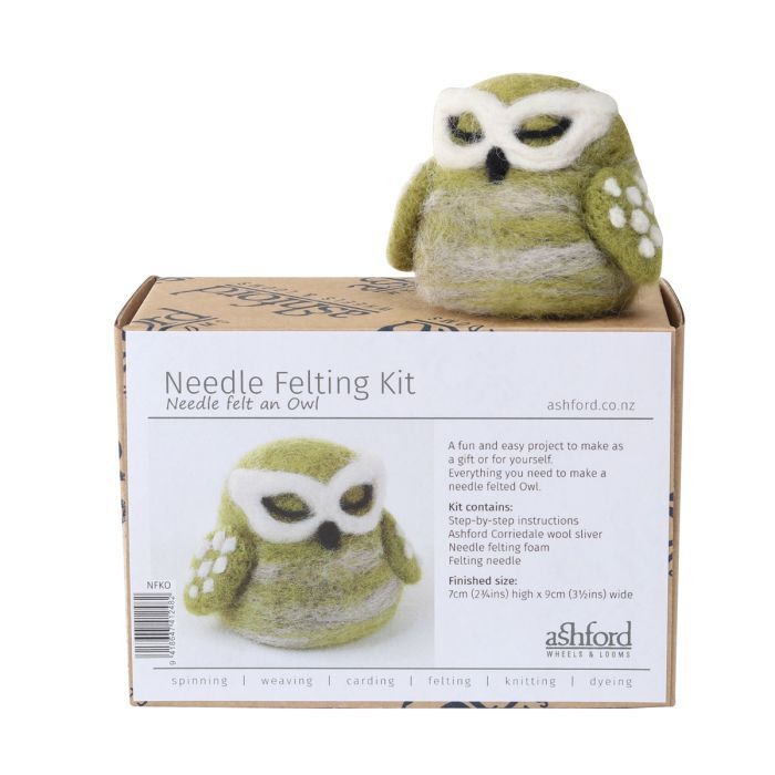 Ashford Needle Felting Kit - Owl