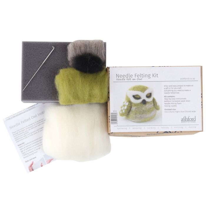 Ashford Needle Felting Kit - Owl