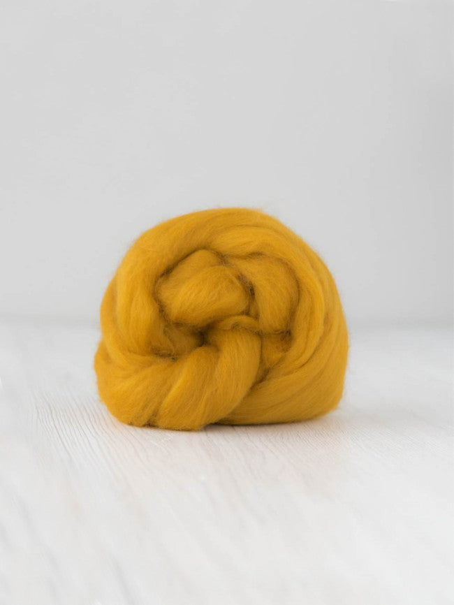 DHG Wool/Silk Tops - Solid Colours