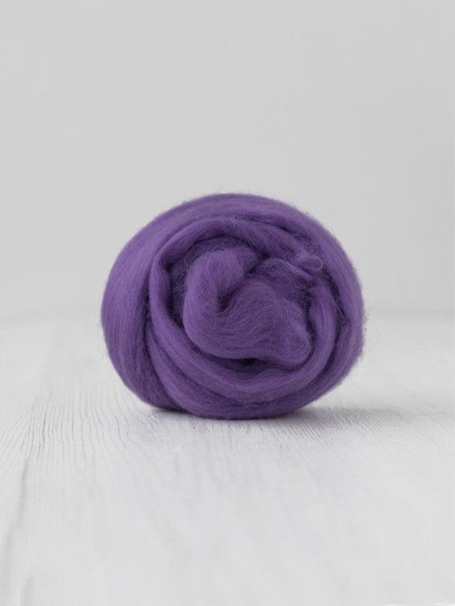 DHG Wool/Silk Tops - Solid Colours