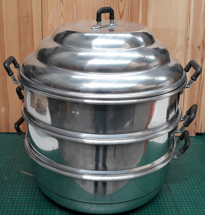 Aluminium 3 Tier Steamer 44cm