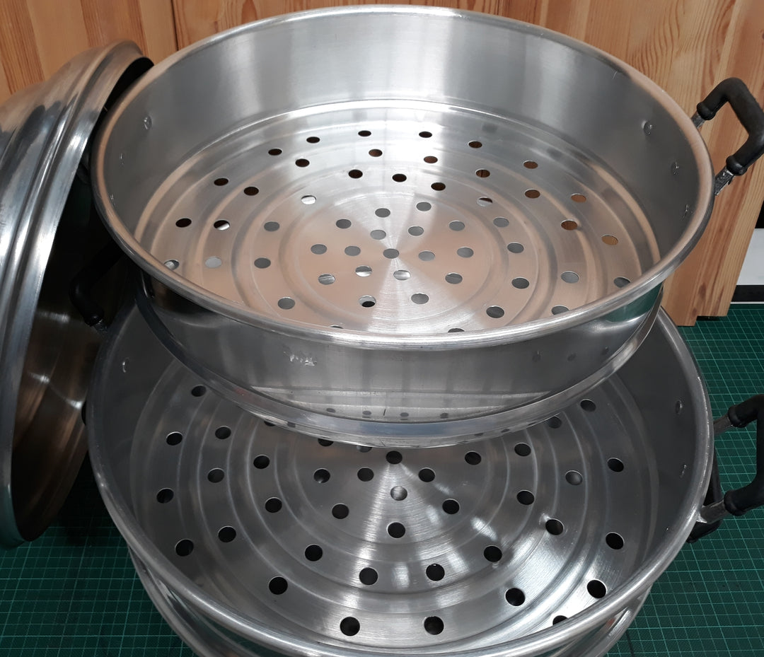 Aluminium 3 Tier Steamer 44cm