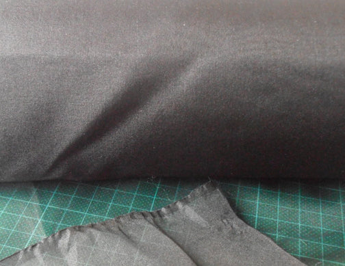 BLACK Chiffon (Tissue Silk) 3.5mm 114cm wide