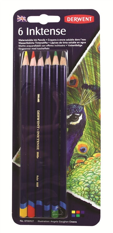 Derwent Inktense Pencils Pkt 6