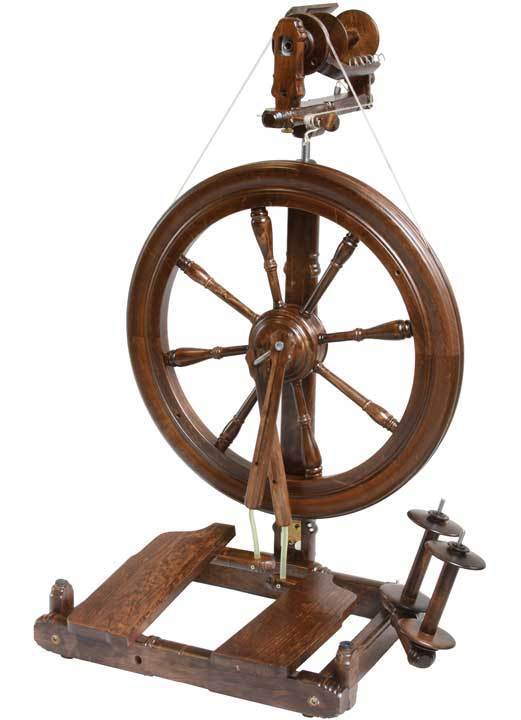 Kromski Sonata Spinning Wheel Walnut Finish