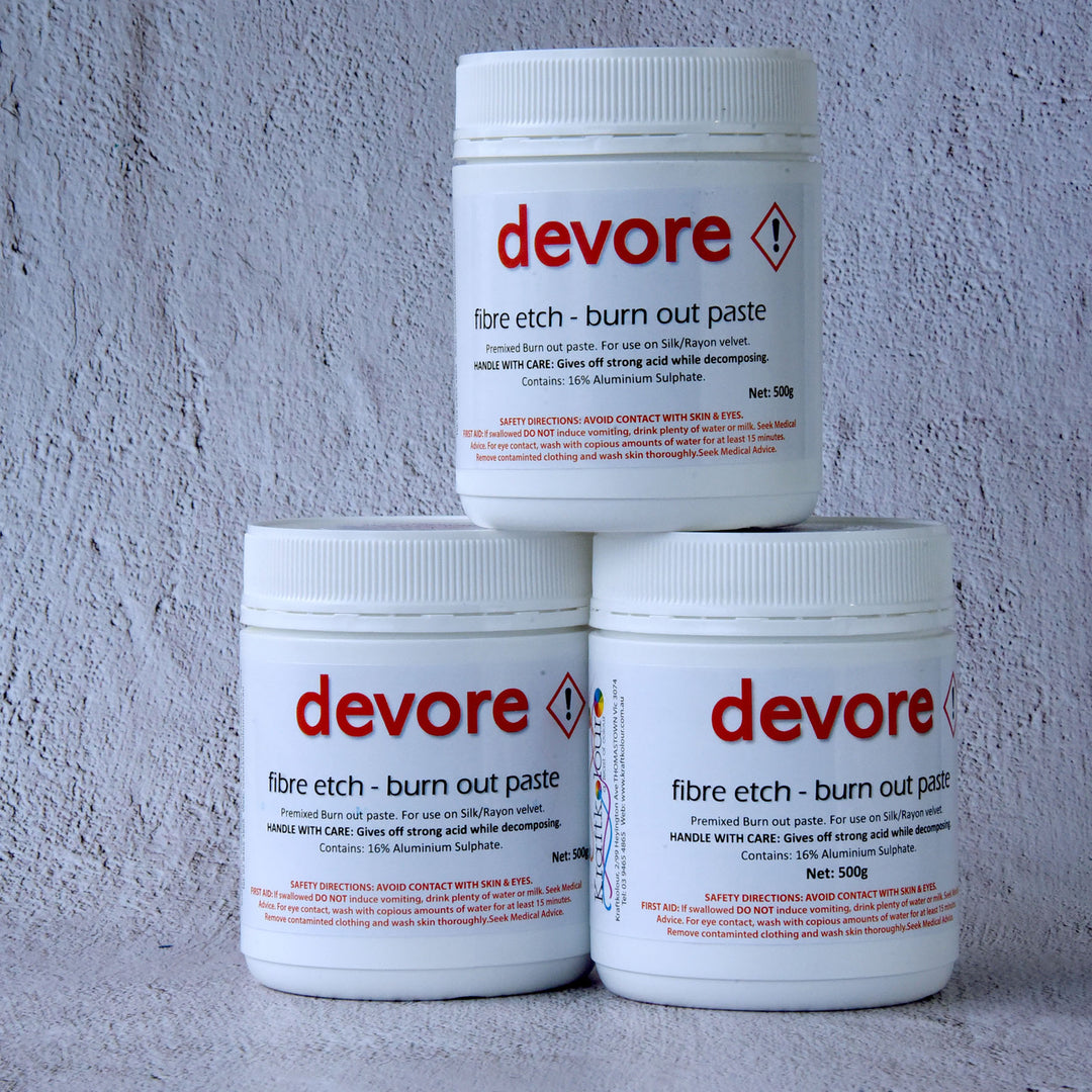 Devore Paste - Burn Out - Fibre Etch