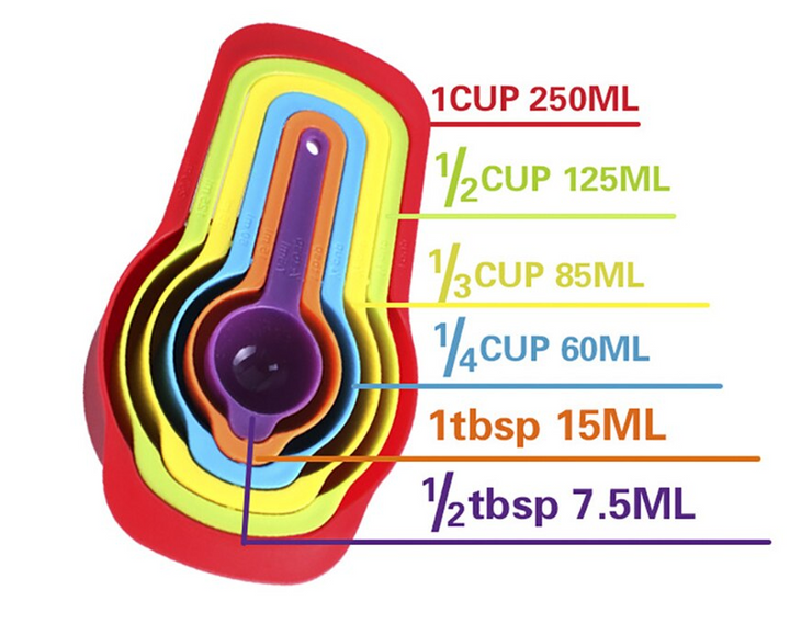 Measuring Cups - Set 6