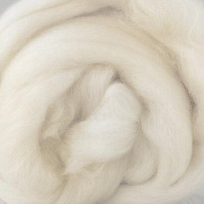 Alpaca & Wool Blend Tops - Natural White