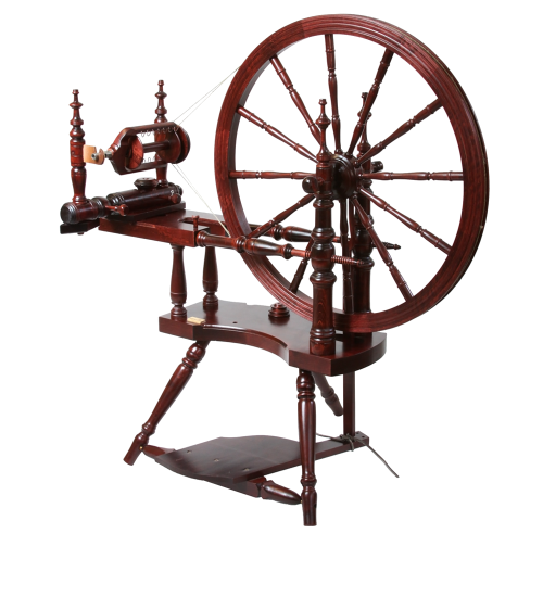 Kromski Polonaise Spinning Wheel MAHOGANY FINISH