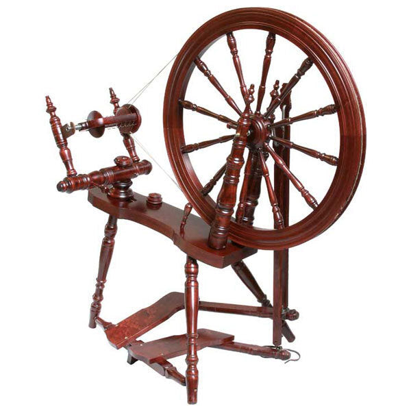 Kromski Symphony Spinning Wheel Mahogany Finish