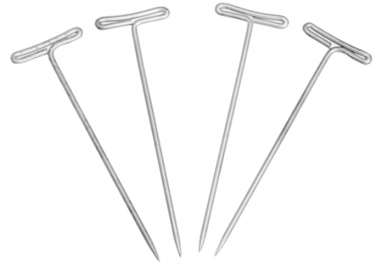 Craft T Pins - 1.5cm x 5cms (2" x 5/8")