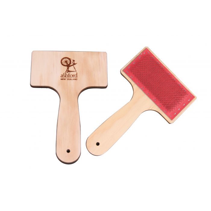 Ashford Drum Carder Cleaning Brush Lacquered