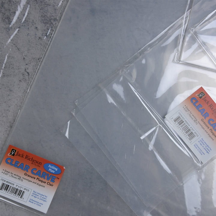 Clear Carve Etching Plate