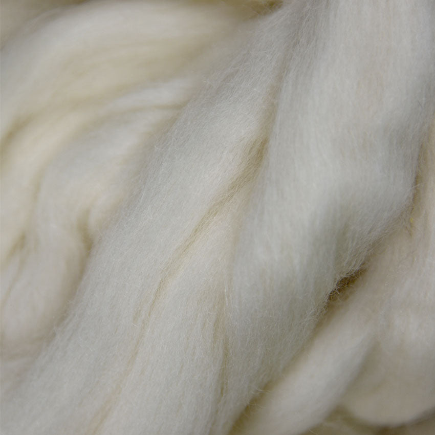 Baby Alpaca Tops - Natural White