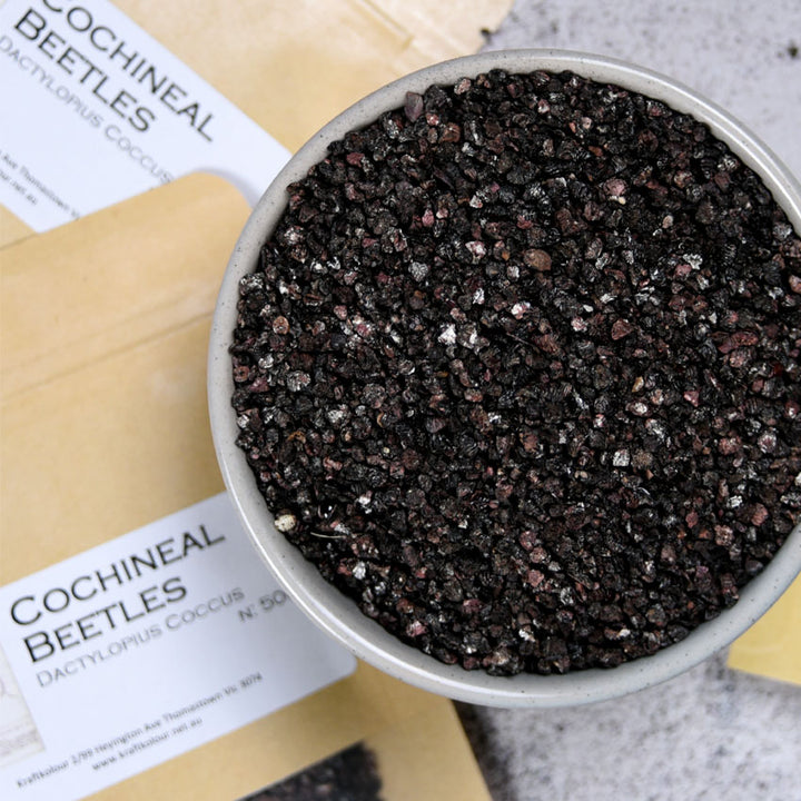 Cochineal Raw - Dried Beetles/Bugs