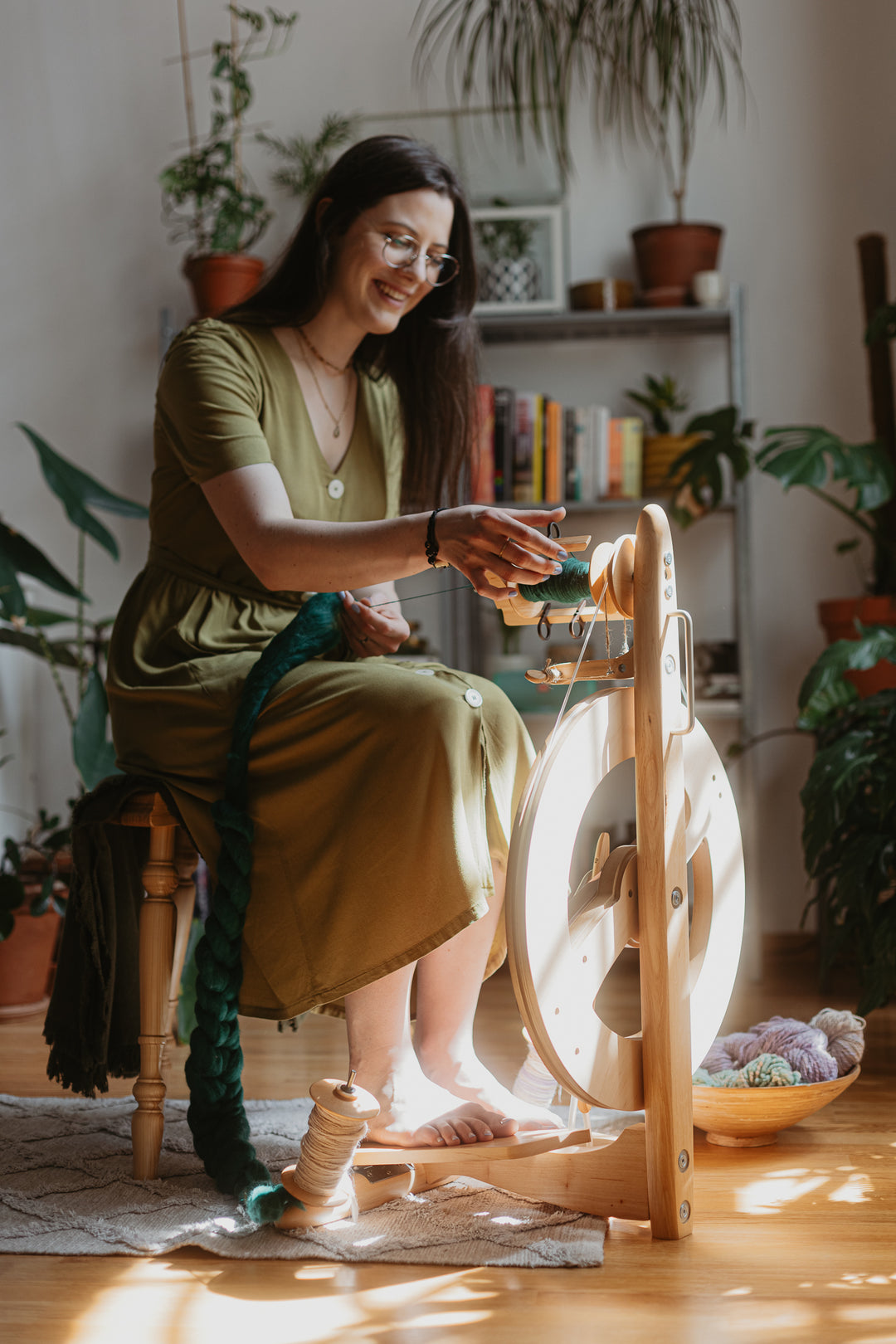 Kromski Fantasia Spinning Wheel Eco model