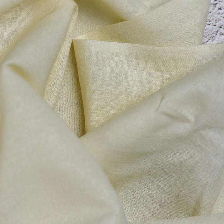 Noil Silk 114cm wide Fabric Handloomed (Light - Medium)