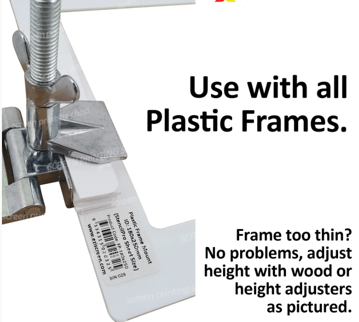 Screen Printing Hinge Clamp