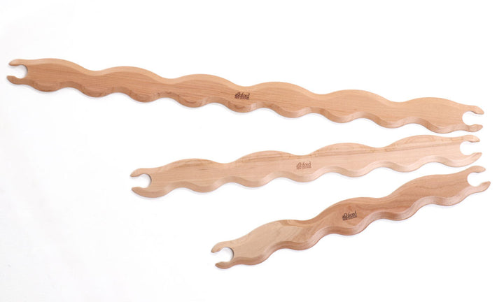 Ashford Stick Shuttle Wavy Lacquered