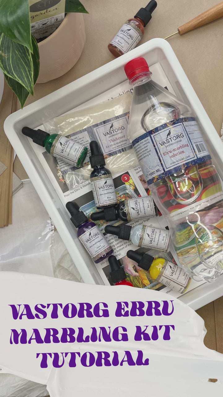 EBRU Creative Marbling Kit by Vastorg