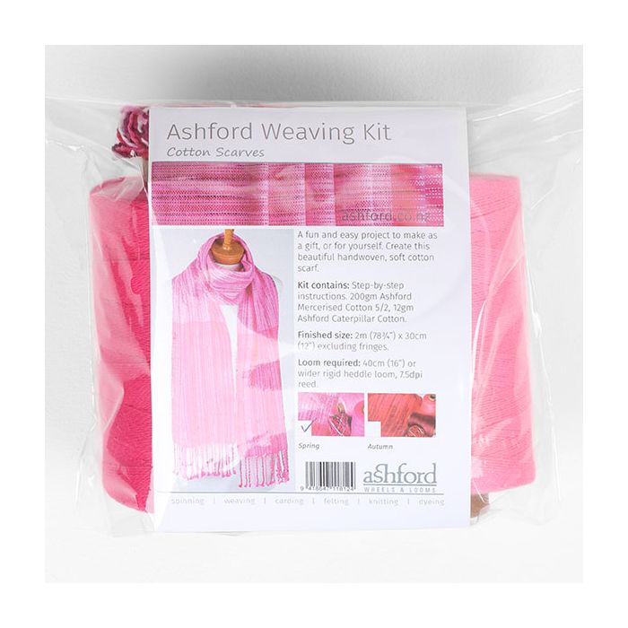Ashford Cotton Scarf Weaving Kit