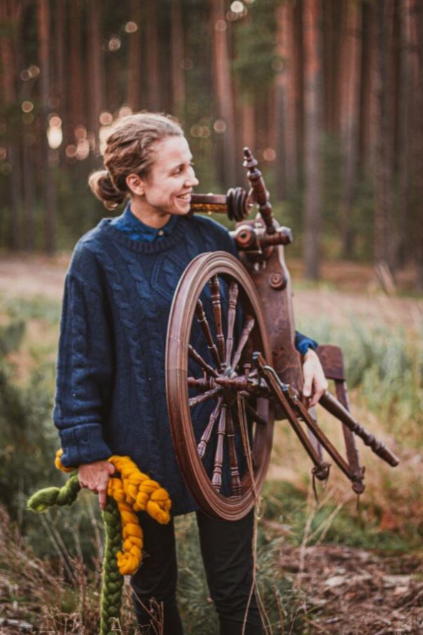 Kromski Symphony Spinning Wheel